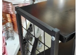 Рамка-опора для сборки модульного стеллажа  - 750х220мм (черная)