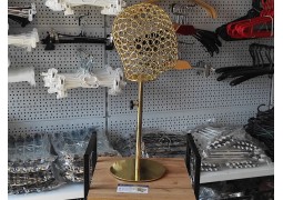 Голова жіноча на підставці, стилізована (світл.золото)