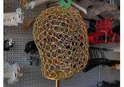 Голова жіноча на підставці, стилізована (світл.золото)