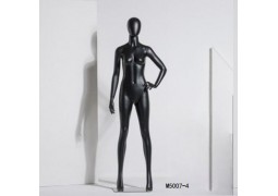 Манекен жіночий безликий М5007-4 (чорний мат)