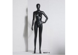 Манекен жіночий безликий W5-3 (чорний мат)