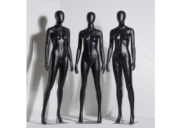 Манекен жіночий безликий М3007-1 чорний матовий