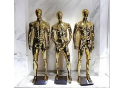 Манекен чоловічий, ростовий (золотий)