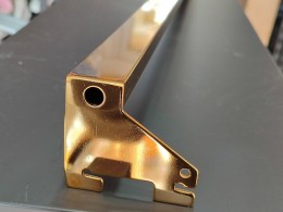 Перемичка під кронштейн 100см. (проф.15х30мм) золота