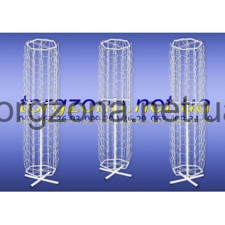 Стійка-вертушка під шапки на 90 місць