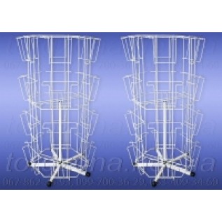 Стійка-барабан для листівок на 30м