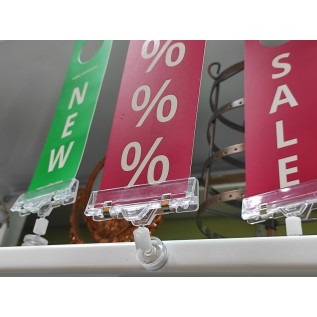 Тримач-інформер з широкою прищіпкою на магніті 