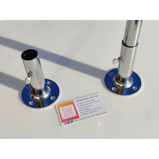 Фланець для сегменту труби d-25мм. Кріплення примірочної