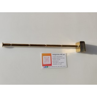 Кронштейн штирьовий на перемичку 250мм. золотий