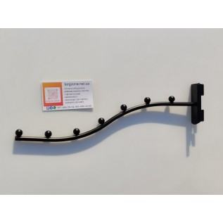 Флейта в рейку 35см. d8мм. (чорна)