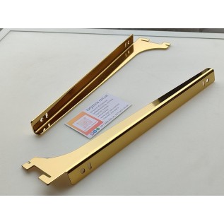 Полкотримач 300мм. золотий в рейкову систему