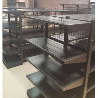 Стелаж одностороній на 5 полиць H1600xL960 (RAL9995)