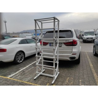 Стойка для рулонов пленки, двухсторонняя, передвижная 1,8х0,6м