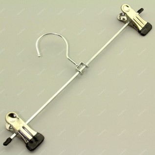 вешалка-прищепка (хром-мат) 35см.