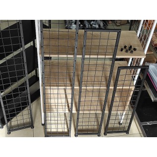 Рамка-опора для збирання модульного стелажа  - 1040х220мм (чорна)