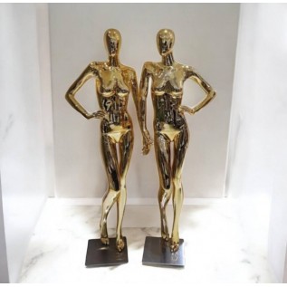 Манекен жіночий, ростовий (золотий)