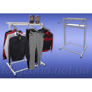 Стійка перфорована двостороння (комплект 2) довжина 0,9 м, 1 м, 1,2 м