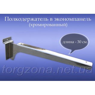 Полкотримач в економпанель 30 см.