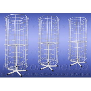 Cтійка-барабан під окуляри на 60 місць